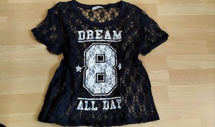 Čipkované tričko dream, s
