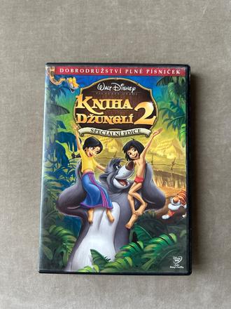 Dvd kniha džunglí 2 walt disney,