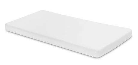 Sensillo jersey plachta deluxe 60x120xm biela, šírka (cm): 60,dĺžka (cm): 120