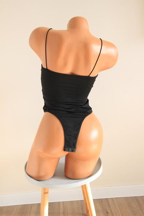 Čierny body top, xs, xs