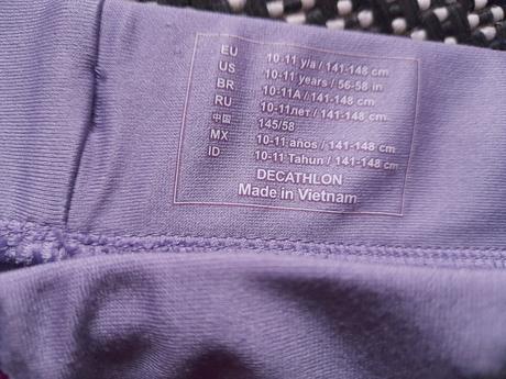 Športové kraťasy, decathlon,140