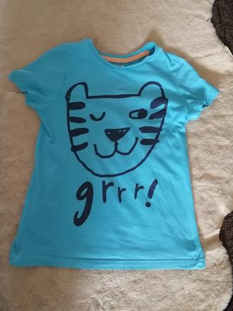 2 x tyrkysové tricka, boys,128