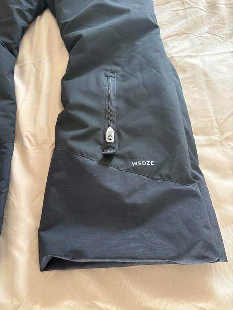 Detské nepremokavé lyžiarske nohavice 500.pnf hrej, wedze,164