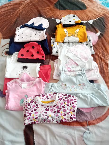 Balik oblecenia pre dievcatko 3-6 m., 68–80