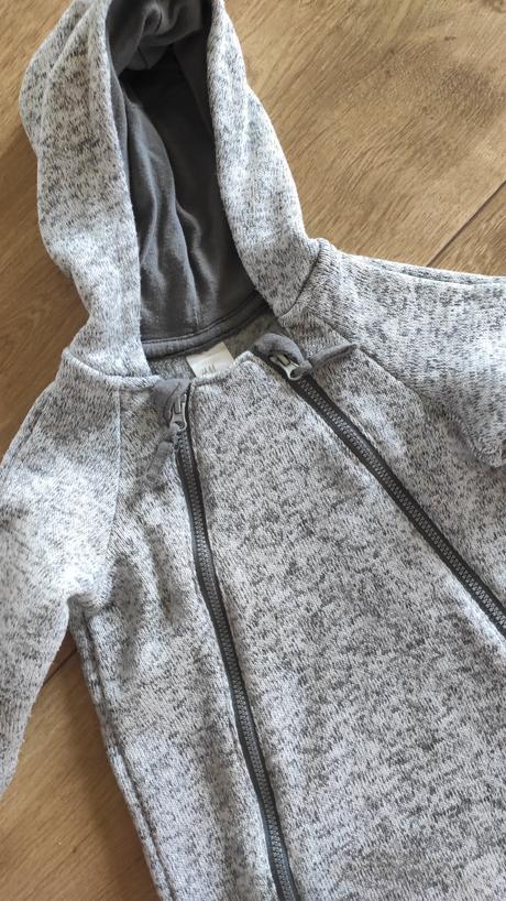 Flísový prechodný overal, h&m,68