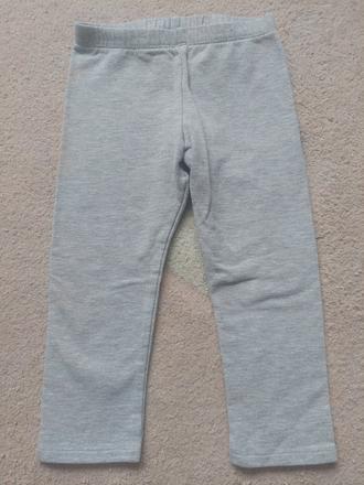 Leginy šedé h&m vel.92, h&m,92