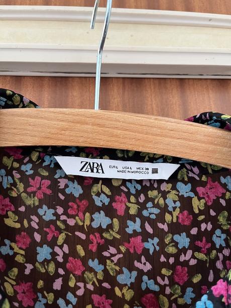 Kvetinové šaty, zara,l