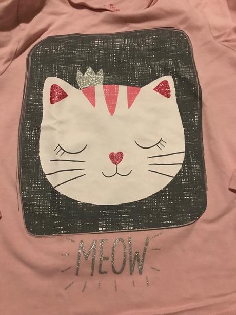 Tričko s mačičkou, f&f,104