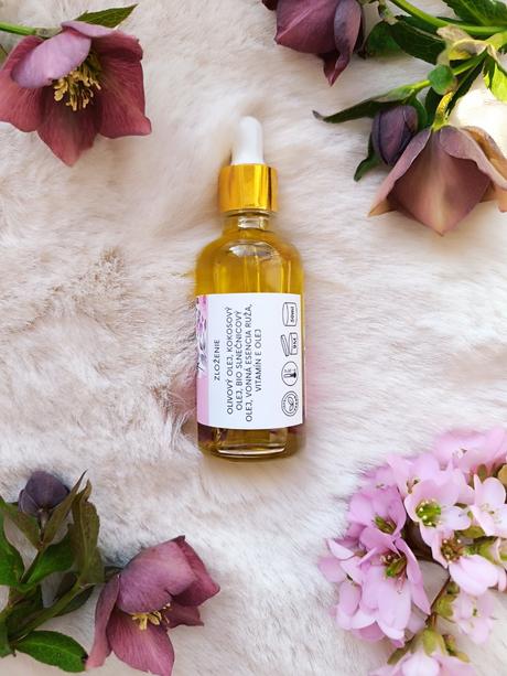 Luhovaný telový olej ruža - 50ml/60ml, 