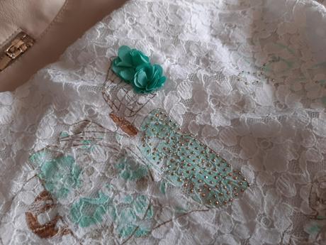 Mayoral krajkovany top tunika, 128