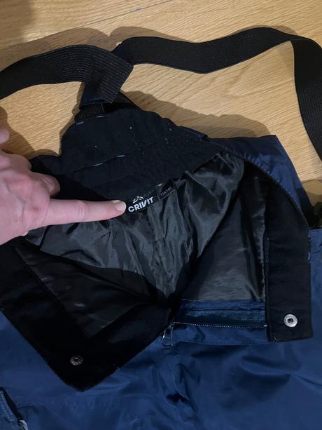 Detske lyziarske nohavice, crivit,134