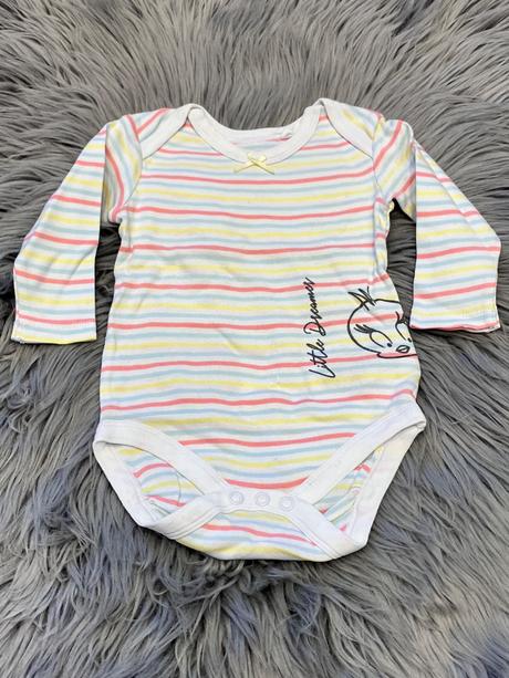 Dievčenské pásikavé body looney tunes (62-68), 62