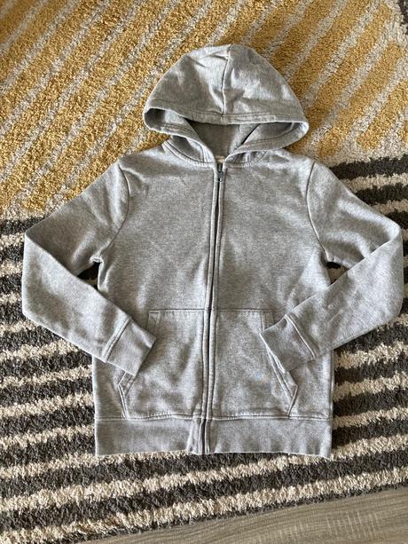 Zateplená mikina 134/140, h&m,134