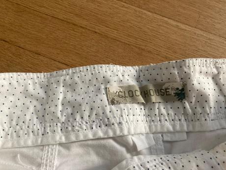 Letné biele šortky - kraťasy / ženské - dievčenské, c&a,s