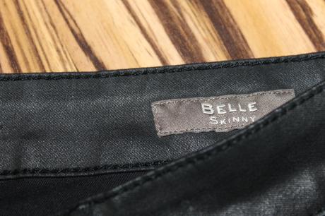 Koženkové nohavice mango v. 36, mango,36