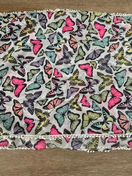 Motýlikový tunel / šatka, h&m,104