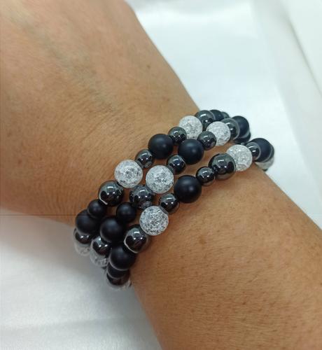 Náramky , ručná práca, minerálne a iné, 