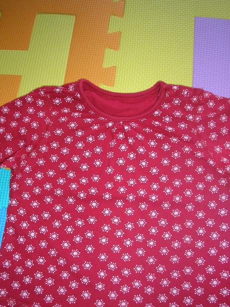 Cervene tricko 12-18m, mothercare,86