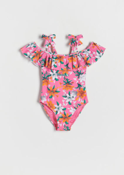 Nádherné jednodielne plavky s volánom reserved, reserved,134