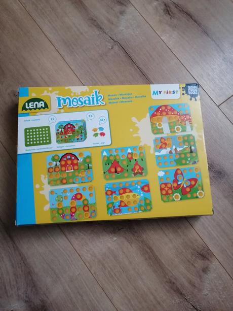 Mozaika lena veľké časti 7 predlôh, 