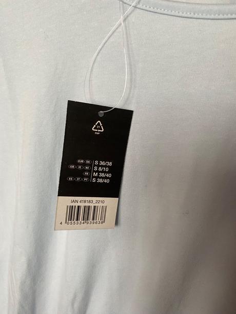 Svetlomodré šaty, esmara,38