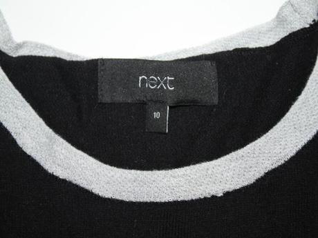 Tenší vzorovaný pulóver, next veľ. 38 a, next,s