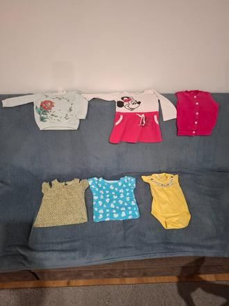 Dievčenské oblečenie multipak, 68–80