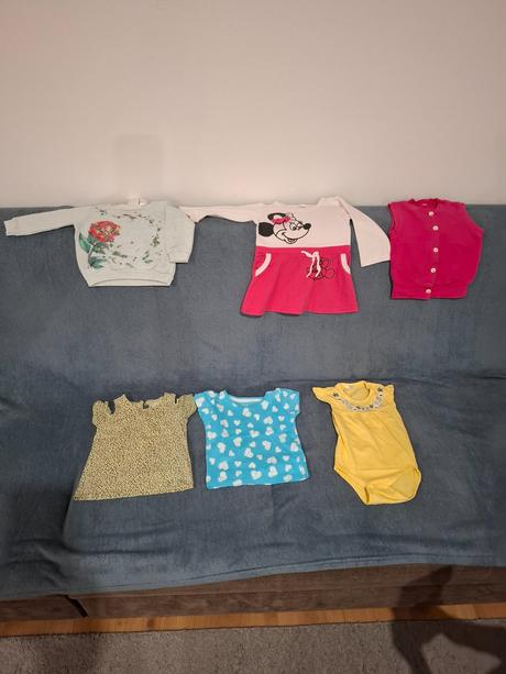 Dievčenské oblečenie multipak, 68–80