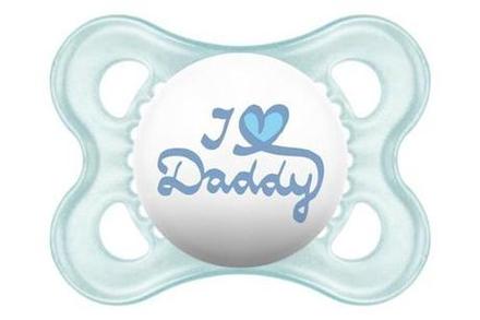 Mam silikónový cumlík love ortodontický 1ks, 2-6m, lovi