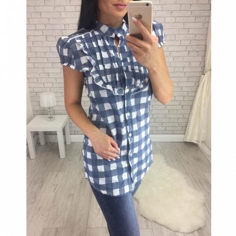 Károvaná košeľa, s