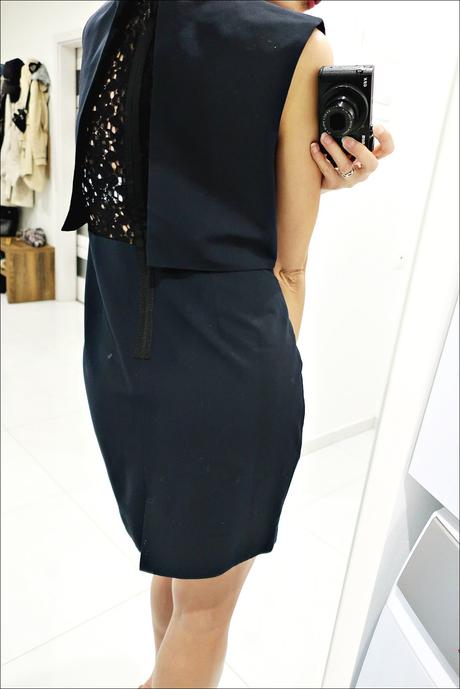 Tmavomodré šaty miss selfridge, miss selfridge,m