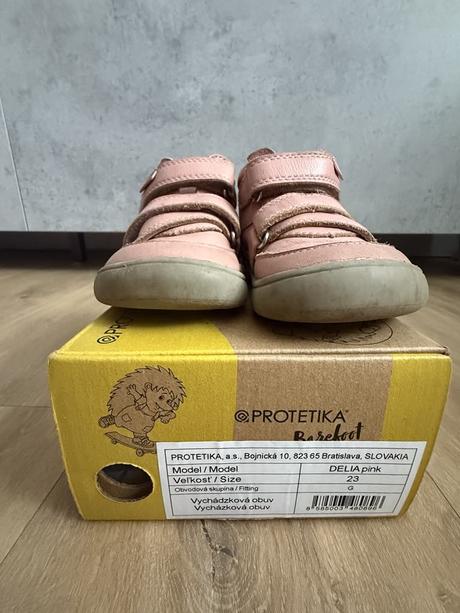 Celoročné barefoot topánky protetika 23, protetika,23