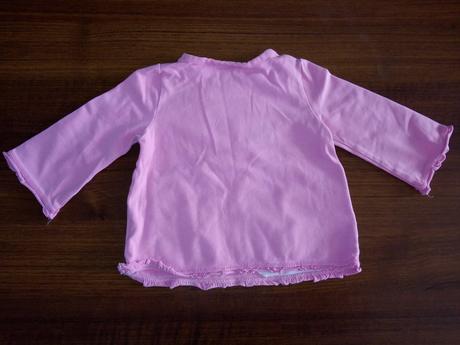 Ruzove tricko s kvetmi 12m top stav, 80