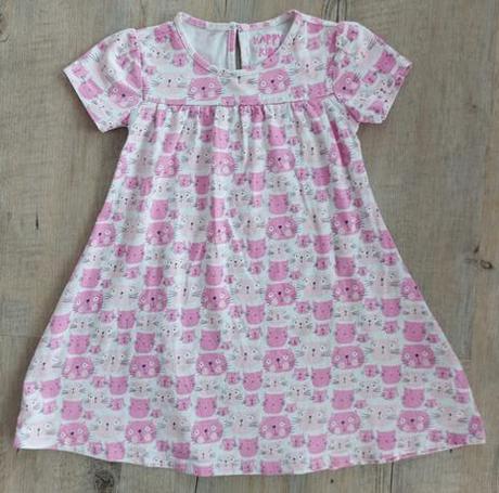 Šaty s mačičkami, tchibo,104