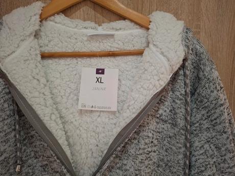 Nová zateplená dámska mikina 42/xl, kik,xl