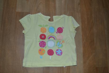 Dievč.tričko krátky rukáv, cherokee,68