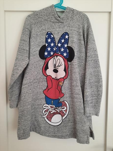 Predĺžená mikina s mickey, zara,152