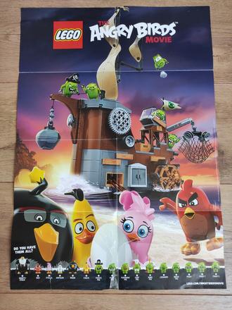 Plagat lego angry birds movie, 