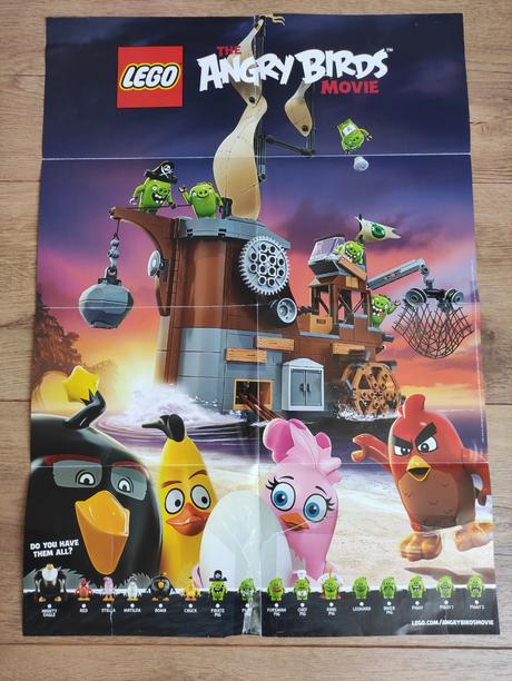 Plagat lego angry birds movie, 