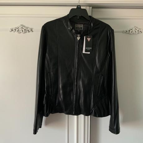 Koženková bunda guess č. 158/164, 14 rokov, guess,158