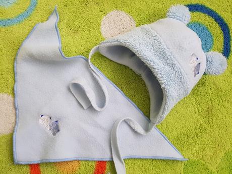 Zimná čiapka a šál, 74