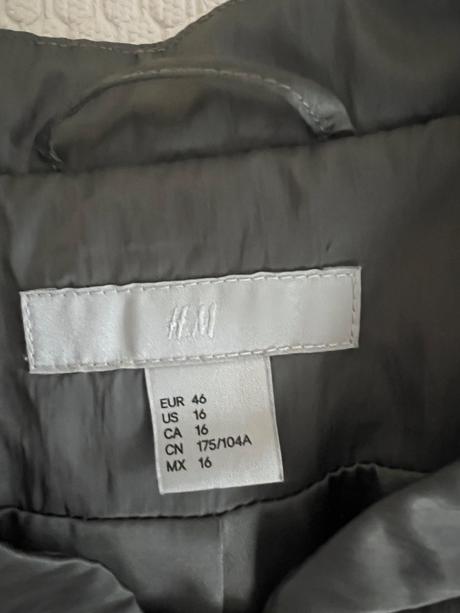 Stylova jarna bombera hm oversize 46, h&m,46