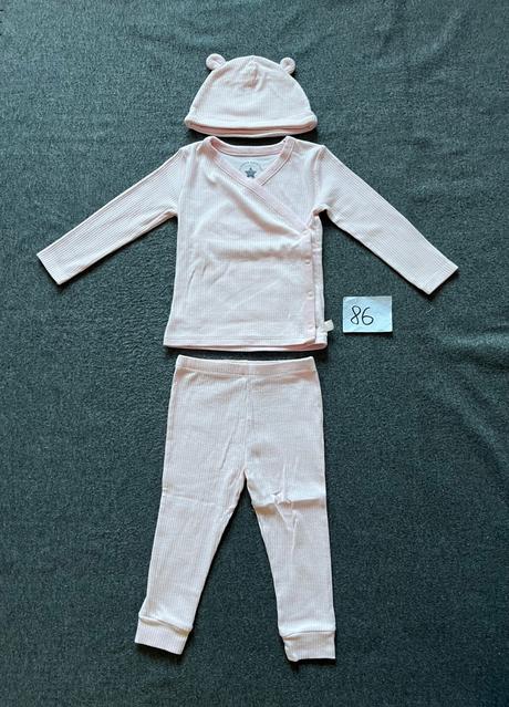 Set tričko, legíny a čiapka, f&f,86