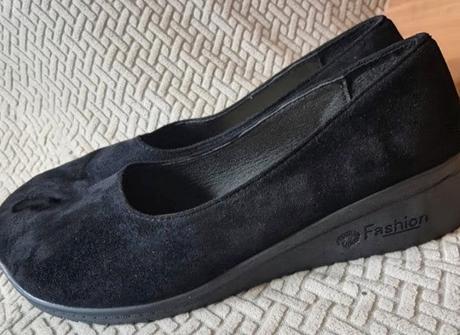 Čierne topánky na platforme, 39