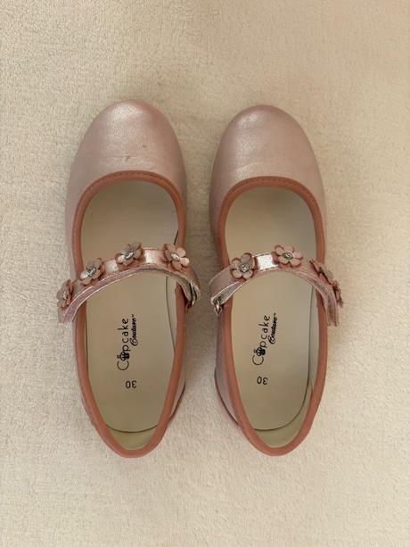 Ružové trblietavé balerínky cupcake (deichmann), cupcake,30