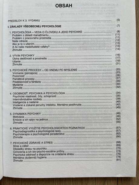 Základy psychológie,