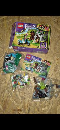 Lego friends-motorka do džungle prvná pomoc, 