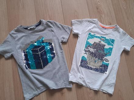 Tričko s krátkym rukávom, h&m,122