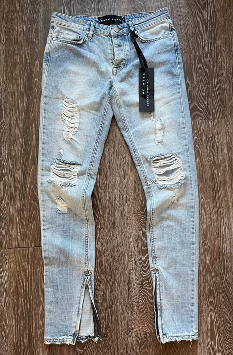 Džínsy criminal damage - xs/s, 34