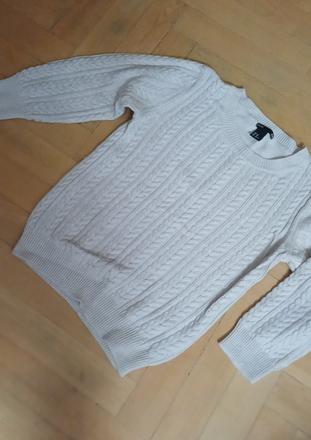 Osmičkový klasický pulóver, h&m,xs